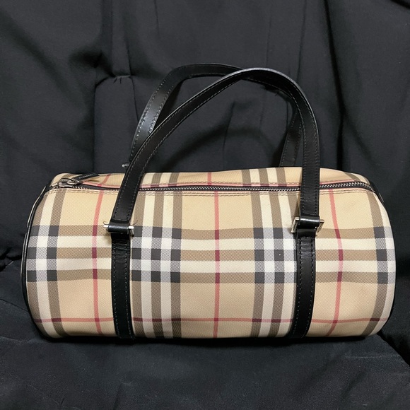 Burberry Handbags - Burberry Nova Check Barrel Bag